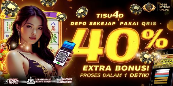 PAKAI QRIS BONUS 40%